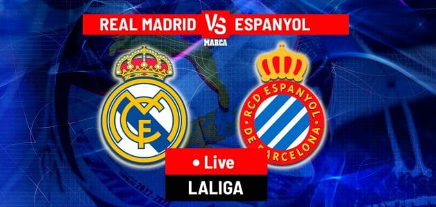 موعد مباراة ريال مدريد و إسبانيول في الدوري الإسباني 2025/2026 والقنوات الناقلة