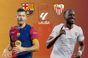 موعد مباراة برشلونة و إشبيلية في الدوري الإسباني 2026 والقنوات الناقلة موعد مباراة برشلونة و إشبيلية في الدوري الإسباني 2026 والقنوات الناقلة