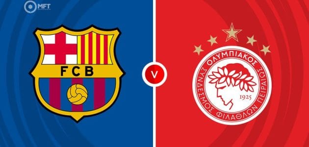 موعد مباراة برشلونة و أولمبياكوس في دوري أبطال أوروبا 2026 و القنوات الناقلة